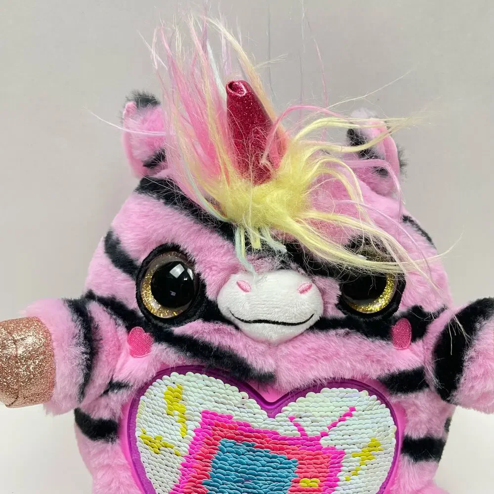 Rainbocorn | Wild Heart Surprise TV Unicorn Zebra Series 3 Collectible Plush 11”